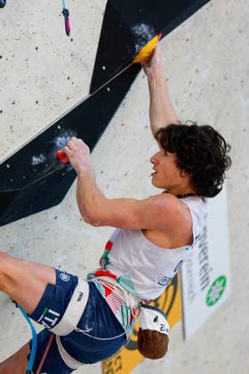 CLIMBING - World Climbing Series INNSBRUCK,AUSTRIA,20.JUN.26 - CLIMBING - World Climbing Series, lead. Image shows Andrea Ludovico Chelleris (ITA).  GEPAxpictures xMarkoxVulic