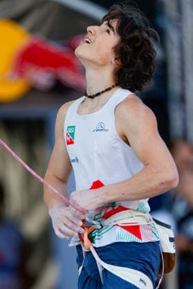 CLIMBING - World Climbing Series INNSBRUCK,AUSTRIA,20.JUN.26 - CLIMBING - World Climbing Series, lead. Image shows Andrea Ludovico Chelleris (ITA).  GEPAxpictures xMarkoxVulic