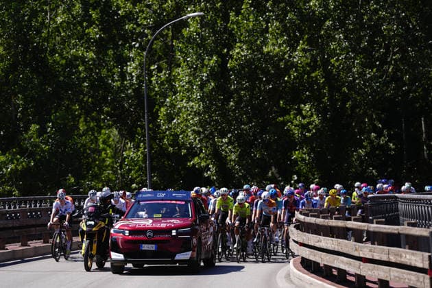 Start the race during Stage 7 of the Giro Next Gen 2026, from Sulmona to Piana delle Mele (Guardiagrele), Italy, Saturday, June 20, 2026.  Copyright: xFabioxFerrari LaPressex