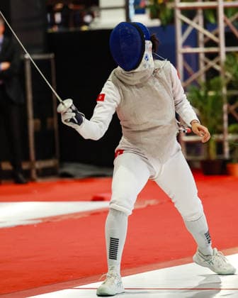 June 19, 2026, New Delhi, Delhi, India: Sumire Tsuji of Japan vs. Daphne Chan Nok Sze of Hong Kong during Asian Senior Fencing Championships 2026 (Women s Foil) at Bharat Mandapam Convention Centre, New Delhi, India on 19th June 2026. New Delhi India - ZUMAd207 20260619_zsp_d207_314 Copyright: xAvijitxDasx