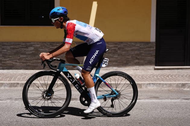 Italy s Matteo Scalco of XDS Astana Development Team during Stage 7 of the Giro Next Gen 2026, from Sulmona to Piana delle Mele (Guardiagrele), Italy, Saturday, June 20, 2026.  Copyright: xFabioxFerrari LaPressex