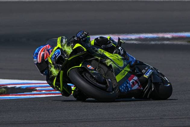 Free practice before MotoGP Monster Energi Grand Prix of Czechia at Brno Circuit. 19 June 2026 In picture: Ai Ogura Entrenamientos libres previos al Gran Premio Monster Energi de MotoGP de Republica Checa en el Circuito de Brno. 19 de Junio de 2026 POOL MotoGP.com Cordon Press Images will be for editorial use only. Mandatory credit: MotoGP.com Cordon Press 