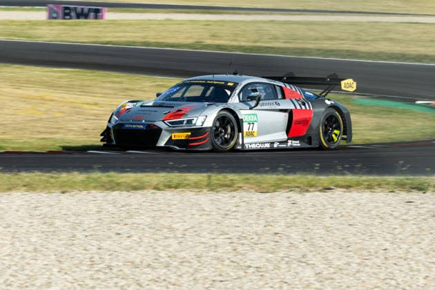 Schipkau, Deutschland 19. - 21. Juni 2026: ADAC GT Masters - 2026 - Lauf 5 - DEKRA Lausitzring - Samstags Qualifikation Im Bild: Robin Rogalski (POL) Simon Connor Primm (DEU)HGL Racing Lausitzring Sachsen *** Schipkau, Germany, June 19–21, 2026 ADAC GT Masters 2026 Round 5 DEKRA Lausitzring Saturday Qualifying Pictured Copyright: xFotostandx xStiebertx