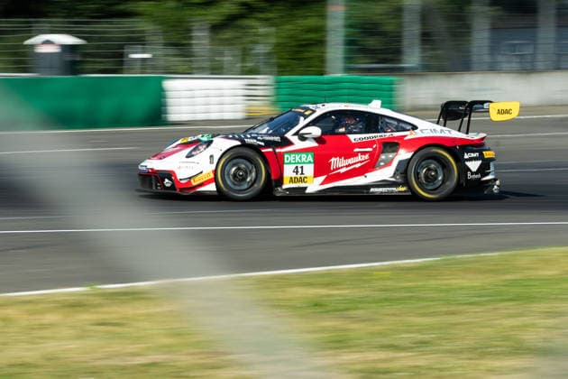 Schipkau, Deutschland 19. - 21. Juni 2026: ADAC GT Masters - 2026 - Lauf 5 - DEKRA Lausitzring - Samstags Qualifikation Im Bild: Mark Kastelic (SLO) Pavel Lefterov (BGR) Razoon - more than Racing Lausitzring Sachsen *** Schipkau, Germany, June 19–21, 2026 ADAC GT Masters 2026 Round 5 DEKRA Lausitzring Saturday Qualifying Pictured Copyright: xFotostandx xStiebertx