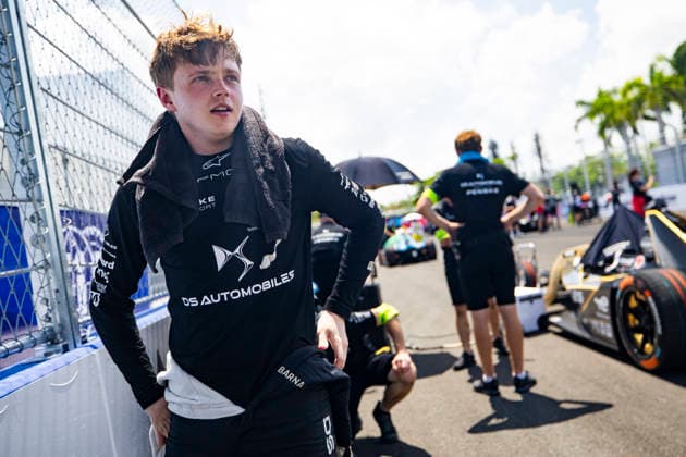 2026 FORMULA E SANYA ePRIX BARNARD Taylor (gbr), DS Penske, DS E-Tense FE25, portrait during the 2026 Sanya ePrix, 11th round of the 2025-26 ABB FIA Formula E World Championship, WM, Weltmeisterschaft on the Sanya Street Circuit from June 18 to 20, 2026 in Sanya, China - SanyaChina  Copyright: xJULIENxDELFOSSEx