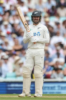2nd Rothesay Test Match Day 4 England v New Zealand Tom Blundell of New Zealand during the 2nd Rothesay Test Match Day 4 match England vs New Zealand at The Kia Oval, London, United Kingdom on 20 June 2026 (Photo by Mark Cosgrove News Images) London The Kia Oval London United Kingdom Copyright: xMarkxCosgrove NewsxImagesx