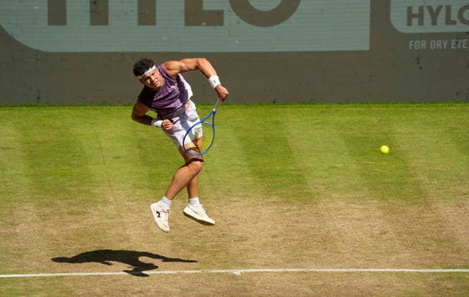 photo : Ben SHELTON (USA) Tennis-Turnier Terra Wortmann Cup im Gerry Weber Sportpark in Halle Westfalen - Viertelfinales - am Fr. 19.06.2026