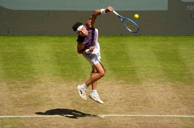 photo : Ben SHELTON (USA) Tennis-Turnier Terra Wortmann Cup im Gerry Weber Sportpark in Halle Westfalen - Viertelfinales - am Fr. 19.06.2026