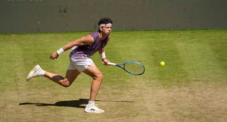 photo : Ben SHELTON (USA) Tennis-Turnier Terra Wortmann Cup im Gerry Weber Sportpark in Halle Westfalen - Viertelfinales - am Fr. 19.06.2026