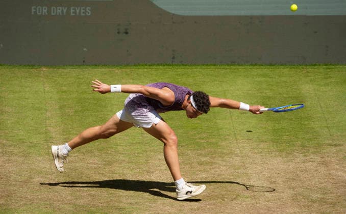 photo : Ben SHELTON (USA) Tennis-Turnier Terra Wortmann Cup im Gerry Weber Sportpark in Halle Westfalen - Viertelfinales - am Fr. 19.06.2026