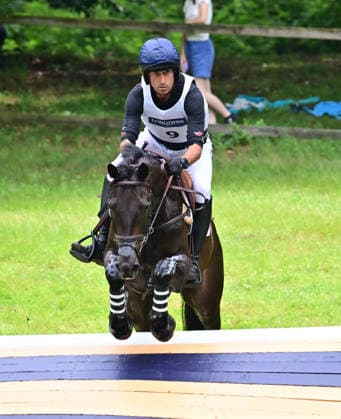 GER; Luhmuehlen 2026 Vielseitigkeit, Gelaendepruefung LONGINES CCI5*-L 20.06.2026, GER; Luhmuehlen 2026, Vielseitigkeit, LONGINES CCI5*-L-Gelaende, im Bild Tim Price (NZL) auf Happy Boy am Longine Teich *** GER Luhmuehlen 2026 Eventing, Cross-Country LONGINES CCI5 L June 20, 2026, GER Luhmühlen 2026, Eventing, LONGINES CCI5 L Cross-Country, pictured nordphotoxGmbH xWitke nph00002