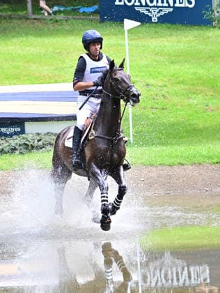 GER; Luhmuehlen 2026 Vielseitigkeit, Gelaendepruefung LONGINES CCI5*-L 20.06.2026, GER; Luhmuehlen 2026, Vielseitigkeit, LONGINES CCI5*-L-Gelaende, im Bild Tim Price (NZL) auf Happy Boy am Longine Teich *** GER Luhmuehlen 2026 Eventing, Cross-Country LONGINES CCI5 L June 20, 2026, GER Luhmühlen 2026, Eventing, LONGINES CCI5 L Cross-Country, pictured nordphotoxGmbH xWitke nph00002