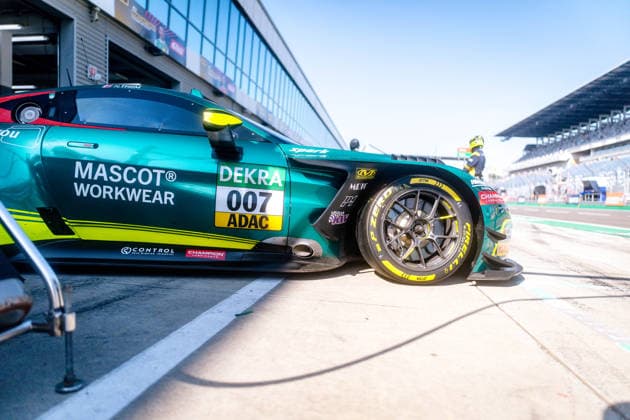 DTM, 5. + 6. Rennen DEKRA Lausitzring 2026 7 Aston Martin Vantage AMR GT3 EVO, Comtoyou Racing: Nicki Thiim- picture by Gruppe C Photography Schipkau DEKRA Lausitzring Germany Copyright: xGruppexCxPhotographyx