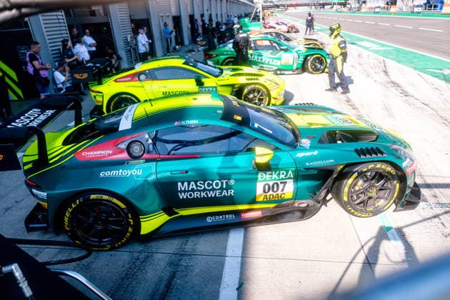 DTM, 5. + 6. Rennen DEKRA Lausitzring 2026 7 Aston Martin Vantage AMR GT3 EVO, Comtoyou Racing: Nicki Thiim- picture by Gruppe C Photography Schipkau DEKRA Lausitzring Germany Copyright: xGruppexCxPhotographyx