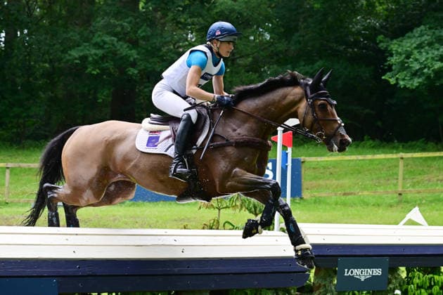 GER; Luhmuehlen 2026 Vielseitigkeit, Gelaendepruefung LONGINES CCI5*-L 20.06.2026, GER; Luhmuehlen 2026, Vielseitigkeit, LONGINES CCI5*-L-Gelaende, im Bild Carolina Harris (GBR) auf D Day am Longine Teich *** GER Luhmuehlen 2026 Eventing, Cross-Country LONGINES CCI5 L June 20, 2026, GER Luhmühlen 2026, Eventing, LONGINES CCI5 L Cross-Country, pictured nordphotoxGmbH xWitke nph00002