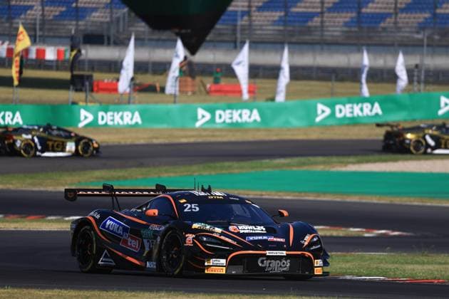 DTM, 5. + 6. Rennen DEKRA Lausitzring 2026 25 McLaren 720S GT3 Evo, Dörr Motorsport: Ben Dörr- picture by Gruppe C Photography Schipkau DEKRA Lausitzring Germany Copyright: xGruppexCxPhotographyx