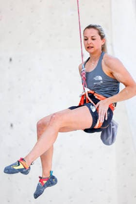 CLIMBING - World Climbing Series INNSBRUCK,AUSTRIA,20.JUN.26 - CLIMBING - World Climbing Series, lead. Image shows Jessica Pilz (AUT).  GEPAxpictures xMarkoxVulic