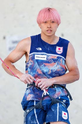 CLIMBING - World Climbing Series INNSBRUCK,AUSTRIA,20.JUN.26 - CLIMBING - World Climbing Series, lead. Image shows Shion Omata (JPN).  GEPAxpictures xMarkoxVulic