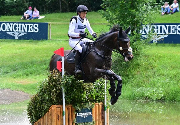 GER; Luhmuehlen 2026 Vielseitigkeit, Gelaendepruefung LONGINES CCI5*-L 20.06.2026, GER; Luhmuehlen 2026, Vielseitigkeit, LONGINES CCI5*-L-Gelaende, im Bild Heike Jahnche (GER) auf Mighty Spring (FRH) am Longine Teich *** GER Luhmuehlen 2026 Eventing, Cross-Country LONGINES CCI5 L June 20, 2026, GER Luhmuehlen 2026, Eventing, LONGINES CCI5 L Cross-Country; pictured nordphotoxGmbH xWitke nph00002