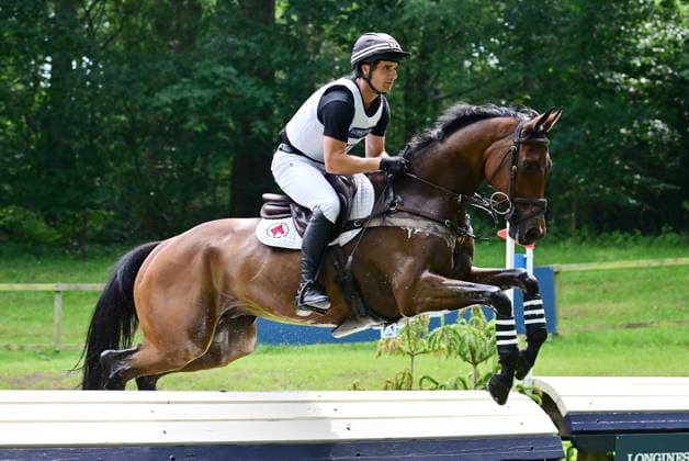 GER; Luhmuehlen 2026 Vielseitigkeit, Gelaendepruefung LONGINES CCI5*-L 20.06.2026, GER; Luhmuehlen 2026, Vielseitigkeit, LONGINES CCI5*-L-Gelaende, im Bild James Avery (NZL) auf Dallas 13 am Longine Teich *** GER Luhmuehlen 2026 Eventing, Cross-Country LONGINES CCI5 L June 20, 2026, GER Luhmuehlen 2026, Eventing, LONGINES CCI5 L Cross-Country, pictured nordphotoxGmbH xWitke nph00002