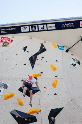 CLIMBING - World Climbing Series INNSBRUCK,AUSTRIA,20.JUN.26 - CLIMBING - World Climbing Series, lead. Image shows Dohyun Lee (KOR).  GEPAxpictures xMarkoxVulic