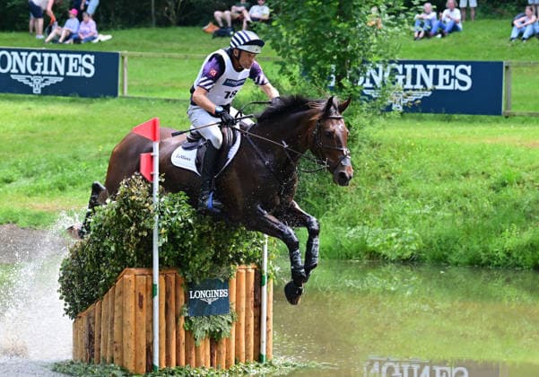 GER; Luhmuehlen 2026 Vielseitigkeit, Gelaendepruefung LONGINES CCI5*-L 20.06.2026, GER; Luhmuehlen 2026, Vielseitigkeit, LONGINES CCI5*-L-Gelaende, im Bild Boyd Martin (USA) auf Shanroe Cooley am Longine Teich *** GER Luhmuehlen 2026 Eventing, Cross-Country LONGINES CCI5 L June 20, 2026, GER Luhmuehlen 2026, Eventing, LONGINES CCI5 L Cross-Country, pictured nordphotoxGmbH xWitke nph00002
