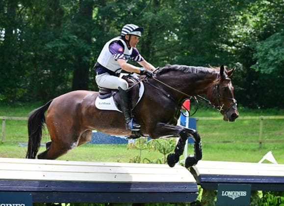 GER; Luhmuehlen 2026 Vielseitigkeit, Gelaendepruefung LONGINES CCI5*-L 20.06.2026, GER; Luhmuehlen 2026, Vielseitigkeit, LONGINES CCI5*-L-Gelaende, im Bild Boyd Martin (USA) auf Shanroe Cooley am Longine Teich *** GER Luhmuehlen 2026 Eventing, Cross-Country LONGINES CCI5 L June 20, 2026, GER Luhmuehlen 2026, Eventing, LONGINES CCI5 L Cross-Country, pictured nordphotoxGmbH xWitke nph00002