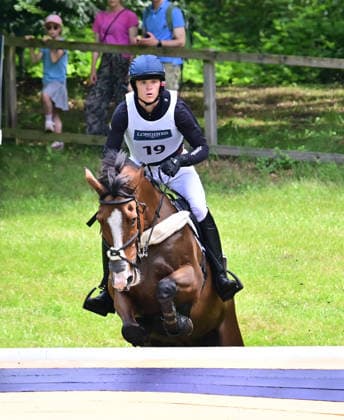 GER; Luhmuehlen 2026 Vielseitigkeit, Gelaendepruefung LONGINES CCI5*-L 20.06.2026, GER; Luhmuehlen 2026, Vielseitigkeit, LONGINES CCI5*-L-Gelaende, im Bild Sam Ecroyd (GBR) auf Mister Big Ears am Longine Teich *** GER Luhmuehlen 2026 Eventing, Cross-Country LONGINES CCI5 L June 20, 2026, GER Luhmühlen 2026, Eventing, LONGINES CCI5 L Cross-Country; pictured nordphotoxGmbH xWitke nph00002