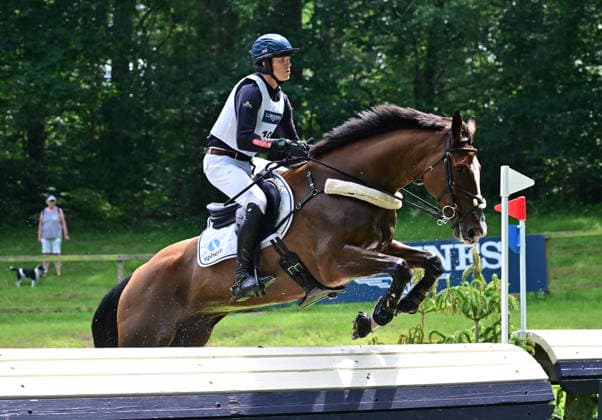 GER; Luhmuehlen 2026 Vielseitigkeit, Gelaendepruefung LONGINES CCI5*-L 20.06.2026, GER; Luhmuehlen 2026, Vielseitigkeit, LONGINES CCI5*-L-Gelaende, im Bild Sam Ecroyd (GBR) auf Mister Big Ears am Longine Teich *** GER Luhmuehlen 2026 Eventing, Cross-Country LONGINES CCI5 L June 20, 2026, GER Luhmühlen 2026, Eventing, LONGINES CCI5 L Cross-Country; pictured nordphotoxGmbH xWitke nph00002