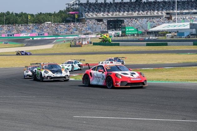 Porsche Sixt Carrera Cup Deutschland, Dekra Lausitzring 2026 20.06.2026 ab 9.00 Uhr Schipkau OT Klettwitz, Dekra Lausitzring Im Foto: Porsche Sixt Carrera Cup Deutschland, Dekra Lausitzring 2026, 1 Rennen Porsche Sixt Carrera Cup Deutschland, Dekra Lausitzring 2026 Schipkau OT Klettwitz Brandenburg Deutschland *** Porsche Sixt Carrera Cup Germany, Dekra Lausitzring 2026, June 20, 2026, starting at 9 Copyright: xEHLxMedia MichelxKöhlerx 20262006-Porsche Carrera Cup 1 Rennen- Dekra-Lausitzring_007