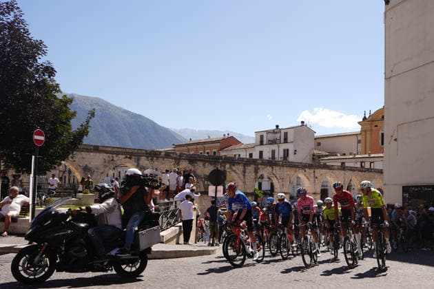 The racde during Stage 7 of the Giro Next Gen 2026, from Sulmona to Piana delle Mele (Guardiagrele), Italy, Saturday, June 20, 2026.  Copyright: xFabioxFerrari LaPressex