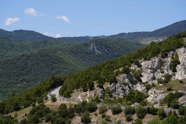 The race during Stage 7 of the Giro Next Gen 2026, from Sulmona to Piana delle Mele (Guardiagrele), Italy, Saturday, June 20, 2026.  Copyright: xFabioxFerrari LaPressex