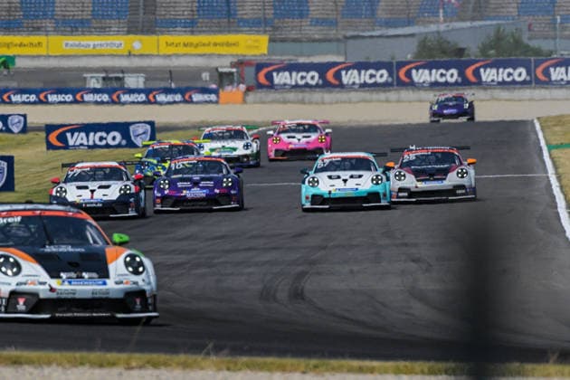 Porsche Sixt Carrera Cup Deutschland, Dekra Lausitzring 2026 20.06.2026 ab 9.00 Uhr Schipkau OT Klettwitz, Dekra Lausitzring Im Foto: Porsche Sixt Carrera Cup Deutschland, Dekra Lausitzring 2026, 1 Rennen Porsche Sixt Carrera Cup Deutschland, Dekra Lausitzring 2026 Schipkau OT Klettwitz Brandenburg Deutschland *** Porsche Sixt Carrera Cup Germany, Dekra Lausitzring 2026, June 20, 2026, starting at 9 Copyright: xEHLxMedia MichelxKöhlerx 20262006-Porsche Carrera Cup 1 Rennen- Dekra-Lausitzring_016