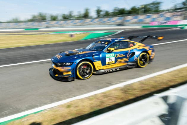 Schipkau, Deutschland 19. - 21. Juni 2026: DTM - 2026 - Lauf 5 - DEKRA Lausitzring - Samstag Qualifikation Im Bild: Arjun Maini (IND) (HRT Ford Racing), Ford Mustang GT3 Evo *** Schipkau, Germany, June 19–21, 2026; DTM 2026 Round 5; DEKRA Lausitzring; Saturday Qualifying; Pictured Copyright: xFotostandx xStiebertx