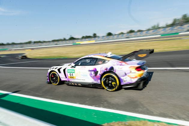 Schipkau, Deutschland 19. - 21. Juni 2026: DTM - 2026 - Lauf 5 - DEKRA Lausitzring - Samstag Qualifikation Im Bild: Finn Wiebelhaus (D) (HRT Ford Racing), Ford Mustang GT3 Evo *** Schipkau, Germany, June 19–21, 2026; DTM 2026 Round 5; DEKRA Lausitzring; Saturday Qualifying; Pictured Copyright: xFotostandx xStiebertx