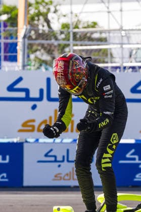 2026 FORMULA E SANYA ePRIX DENNIS Jake (gbr), Andretti Formula E, Porsche 99X Electric, portrait winner, vainqueur during the 2026 Sanya ePrix, 11th round of the 2025-26 ABB FIA Formula E World Championship, WM, Weltmeisterschaft on the Sanya Street Circuit from June 18 to 20, 2026 in Sanya, China - SanyaChina  Copyright: xCLEMENTxLUCKx