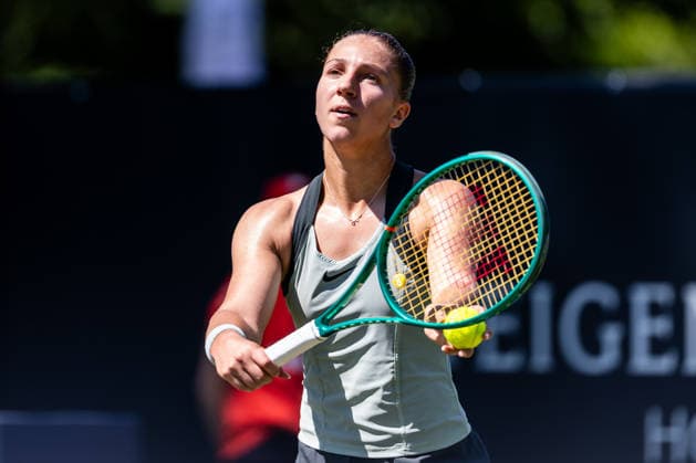 BAD HOMBURG, GERMANY - JUNE 20: Diane Parry (FRA) during the Bad Homburg Open powered by Solarwatt Singles match between Diane Parry (FRA) vs Aoi Ito (JPN) at Kurpark Bad Homburg on June 20, 2026 in Bad Homburg, Germany. Hessen Germany Copyright: xSteffiexWunderlx