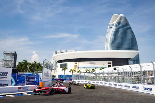2026 FORMULA E SANYA ePRIX 23 NATO Norman (fra), Nissan Formula E Team, Nissan e-4ORCE 05, action during the 2026 Sanya ePrix, 11th round of the 2025-26 ABB FIA Formula E World Championship, WM, Weltmeisterschaft on the Sanya Street Circuit from June 18 to 20, 2026 in Sanya, China - SanyaChina  Copyright: xJULIENxDELFOSSEx