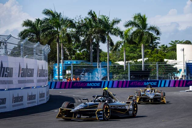 2026 FORMULA E SANYA ePRIX 07 GUNTHER Maximilian (ger), DS Penske, DS E-Tense FE25, action during the 2026 Sanya ePrix, 11th round of the 2025-26 ABB FIA Formula E World Championship, WM, Weltmeisterschaft on the Sanya Street Circuit from June 18 to 20, 2026 in Sanya, China - SanyaChina  Copyright: xJULIENxDELFOSSEx