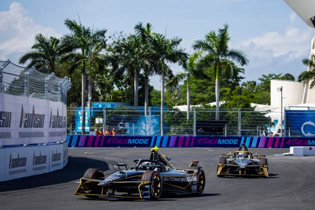 2026 FORMULA E SANYA ePRIX 07 GUNTHER Maximilian (ger), DS Penske, DS E-Tense FE25, action during the 2026 Sanya ePrix, 11th round of the 2025-26 ABB FIA Formula E World Championship, WM, Weltmeisterschaft on the Sanya Street Circuit from June 18 to 20, 2026 in Sanya, China - SanyaChina  Copyright: xJULIENxDELFOSSEx
