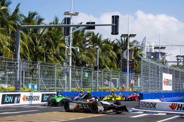 2026 FORMULA E SANYA ePRIX 13 DA COSTA Antonio Felix (prt), Jaguar TCS Racing, Jaguar I-Type 7, action during the 2026 Sanya ePrix, 11th round of the 2025-26 ABB FIA Formula E World Championship, WM, Weltmeisterschaft on the Sanya Street Circuit from June 18 to 20, 2026 in Sanya, China - SanyaChina  Copyright: xJULIENxDELFOSSEx