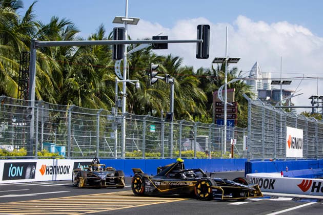 2026 FORMULA E SANYA ePRIX 07 GUNTHER Maximilian (ger), DS Penske, DS E-Tense FE25, action during the 2026 Sanya ePrix, 11th round of the 2025-26 ABB FIA Formula E World Championship, WM, Weltmeisterschaft on the Sanya Street Circuit from June 18 to 20, 2026 in Sanya, China - SanyaChina  Copyright: xJULIENxDELFOSSEx
