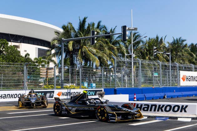 2026 FORMULA E SANYA ePRIX 77 BARNARD Taylor (gbr), DS Penske, DS E-Tense FE25, action during the 2026 Sanya ePrix, 11th round of the 2025-26 ABB FIA Formula E World Championship, WM, Weltmeisterschaft on the Sanya Street Circuit from June 18 to 20, 2026 in Sanya, China - SanyaChina  Copyright: xJULIENxDELFOSSEx