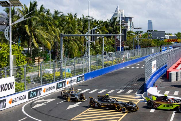2026 FORMULA E SANYA ePRIX 07 GUNTHER Maximilian (ger), DS Penske, DS E-Tense FE25, action during the 2026 Sanya ePrix, 11th round of the 2025-26 ABB FIA Formula E World Championship, WM, Weltmeisterschaft on the Sanya Street Circuit from June 18 to 20, 2026 in Sanya, China - SanyaChina  Copyright: xJULIENxDELFOSSEx