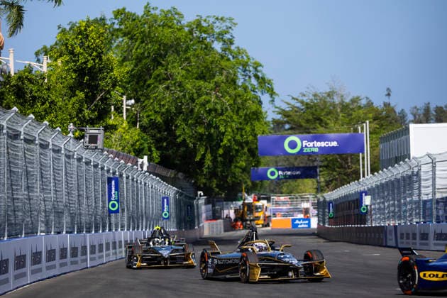2026 FORMULA E SANYA ePRIX 77 BARNARD Taylor (gbr), DS Penske, DS E-Tense FE25, action during the 2026 Sanya ePrix, 11th round of the 2025-26 ABB FIA Formula E World Championship, WM, Weltmeisterschaft on the Sanya Street Circuit from June 18 to 20, 2026 in Sanya, China - SanyaChina  Copyright: xJULIENxDELFOSSEx
