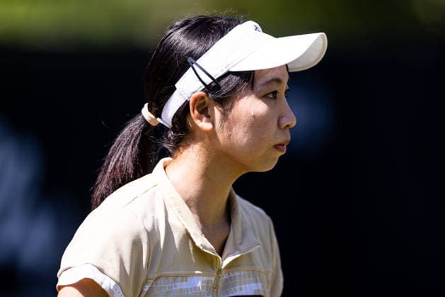 BAD HOMBURG, GERMANY - JUNE 20: Aoi Ito (JPN) during the Bad Homburg Open powered by Solarwatt Singles match between Diane Parry (FRA) vs Aoi Ito (JPN) at Kurpark Bad Homburg on June 20, 2026 in Bad Homburg, Germany. Hessen Germany Copyright: xSteffiexWunderlx