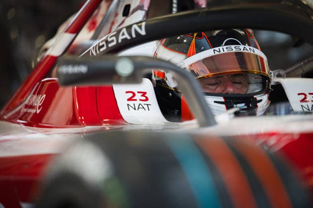2026 FORMULA E SANYA ePRIX NATO Norman (fra), Nissan Formula E Team, Nissan e-4ORCE 05, portrait during the 2026 Sanya ePrix, 11th round of the 2025-26 ABB FIA Formula E World Championship, WM, Weltmeisterschaft on the Sanya Street Circuit from June 18 to 20, 2026 in Sanya, China - SanyaChina  Copyright: xCLEMENTxLUCKx