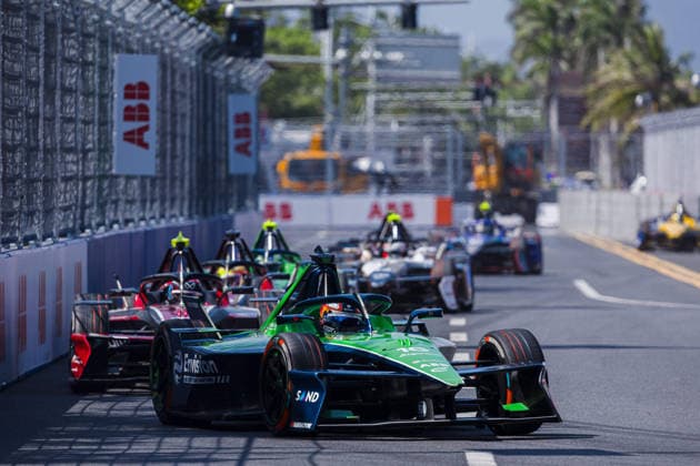 2026 FORMULA E SANYA ePRIX 16 BUEMI SÃ bastien (swi), Envision Racing, Jaguar I-Type 7, action during the 2026 Sanya ePrix, 11th round of the 2025-26 ABB FIA Formula E World Championship, WM, Weltmeisterschaft on the Sanya Street Circuit from June 18 to 20, 2026 in Sanya, China - SanyaChina  Copyright: xCLEMENTxLUCKx