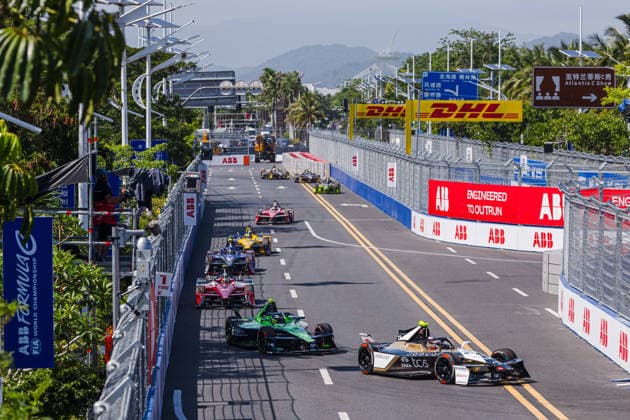 2026 FORMULA E SANYA ePRIX 13 DA COSTA Antonio Felix (prt), Jaguar TCS Racing, Jaguar I-Type 7, action during the 2026 Sanya ePrix, 11th round of the 2025-26 ABB FIA Formula E World Championship, WM, Weltmeisterschaft on the Sanya Street Circuit from June 18 to 20, 2026 in Sanya, China - SanyaChina  Copyright: xCLEMENTxLUCKx