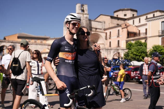 Norway s Hakon Eiksund Oksnes of Team Drali - Repsol during Stage 7 of the Giro Next Gen 2026, from Sulmona to Piana delle Mele (Guardiagrele), Italy, Saturday, June 20, 2026.  Copyright: xMassimoxPaolone LaPressex